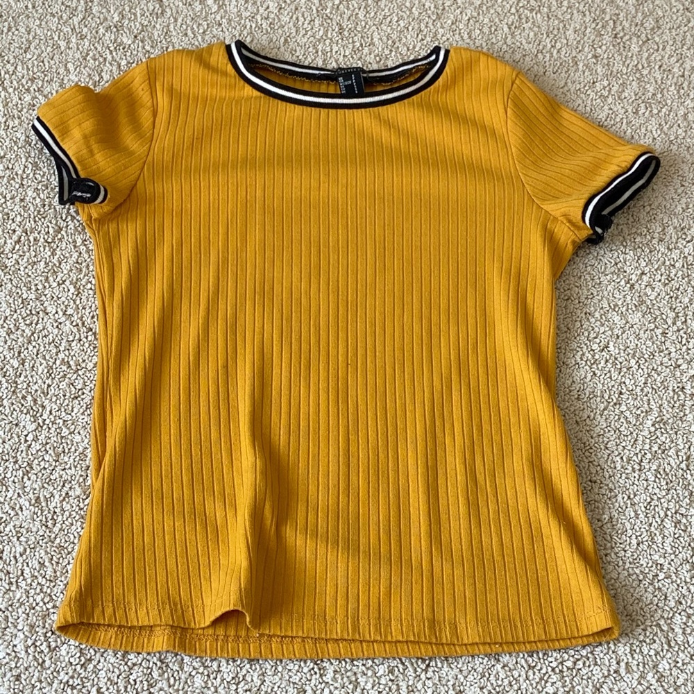 Yellow shirt